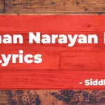 Shriman Narayan Hari Hari Hindi Lyrics