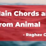 Hua Main Chords and tabs from Animal for Guitar and Piano by Raghav Chaitanya