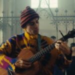 Little Blue Guitar Chords by Jacob Collier with capo on 1st Fret, Chords of Little Blue