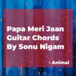 Papa Meri Jaan Guitar Chords by Sonu Nigam from Animal Movie